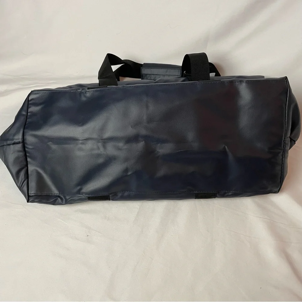 BOSS Hugo Boss Parfums Weekender Duffle Travel Overnight Bag Navy Blue Men’s